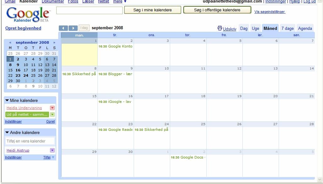 Ud på nettet: Ting nr. 6: Google Kalender - sådan får du styr på dine aftaler