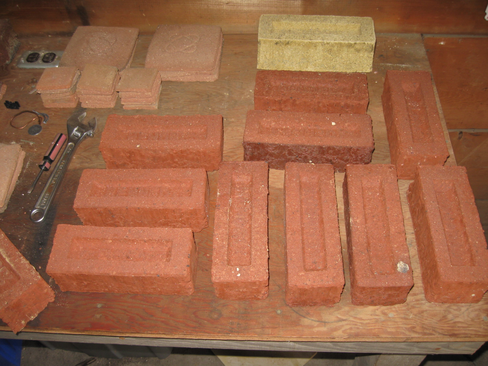 Make Your Own Bricks Bricks in three days