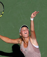 Caroline Wozniacki at US Open 2009