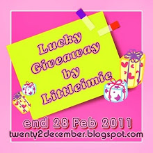 Lucky Giveaway by Littleimie