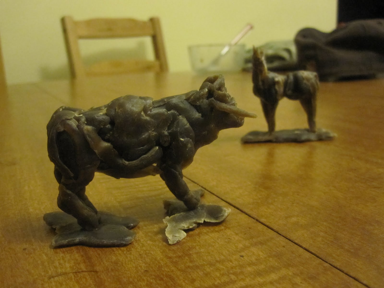 Mike is Bored Little wax animals