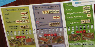 Settlers of Catan: First game of Cities and Knights