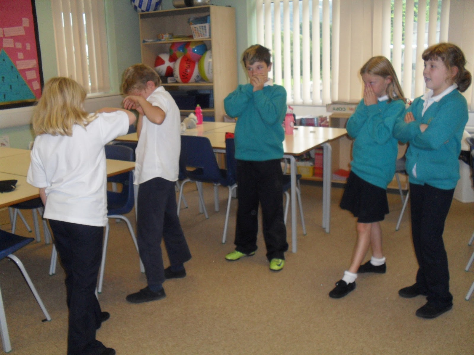 Otley Ashfield Primary School Blog Oliver Twist freeze frames