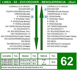 Bus linea 62 C.Comercial