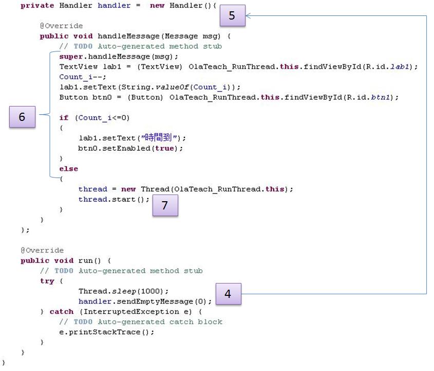 ola的家: Android筆記_Thread的使用