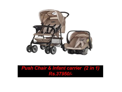 Light, easy to fold pushchair
