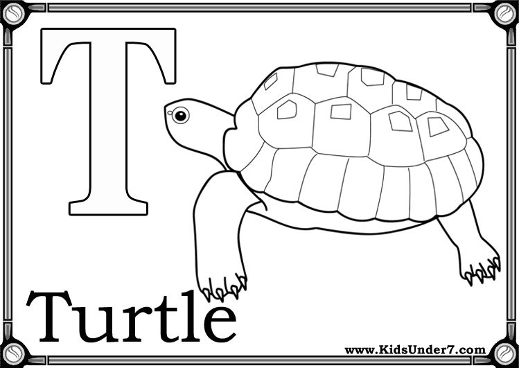 t coloring pages preschool - photo #33