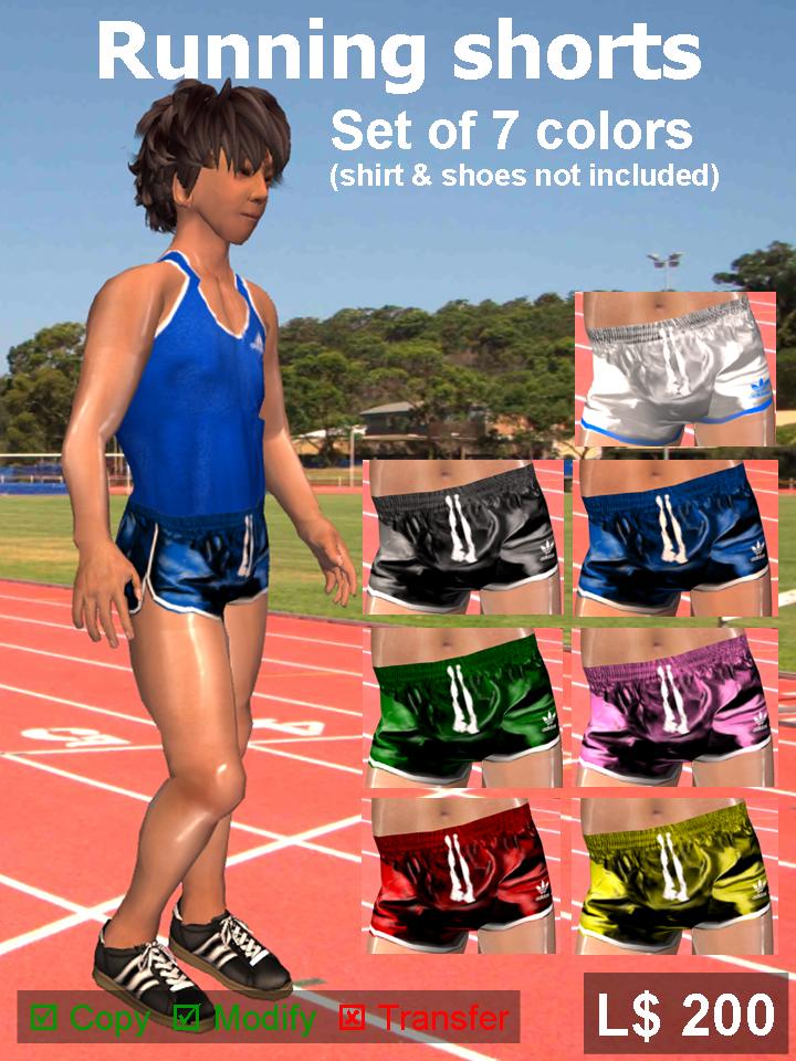Yabu Kurosawa's weblog Running shorts