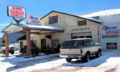 Skewed Views: February Eleven - Alpine Garage