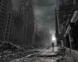 apocalyptic wallpapers cool apocalypse zombie destroyed dark ruins godzilla nuclear digital town destruction cities movie rapture doomsday awesome stuff ruin
