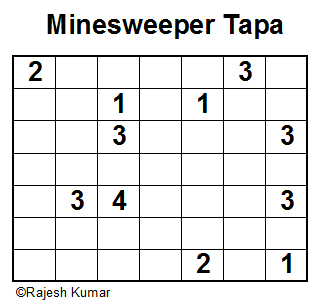 Logical Puzzle Series: Minesweepers Tapa