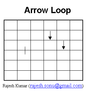 Logic Puzzles: Arrow Loop