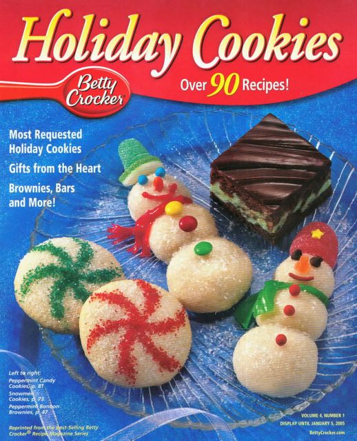 Betty Crocker Holiday Cookies art crochet