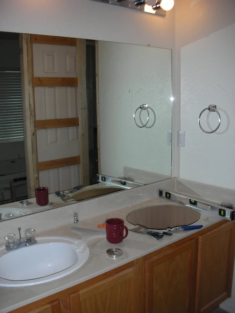 Bathroom remodel before and after photos