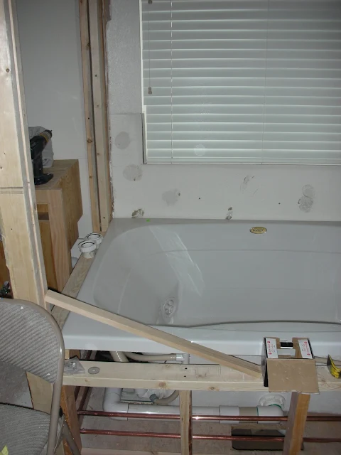 Installing a Jacuzzi tub