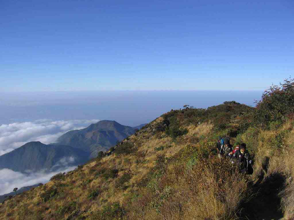 Mount Lawu  Peak East Java Indonesia