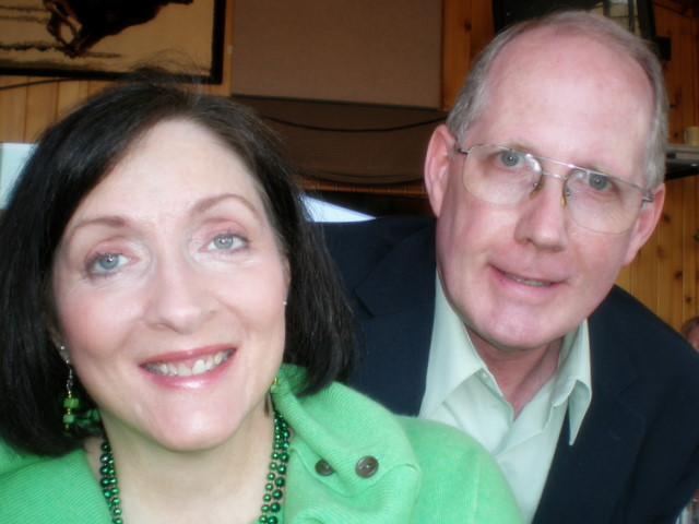 Mike and I ~ St. Patrick's Day!