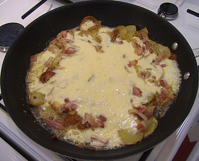 Living the life in SaintAignan La Truffade — Auvergnestyle potatoes