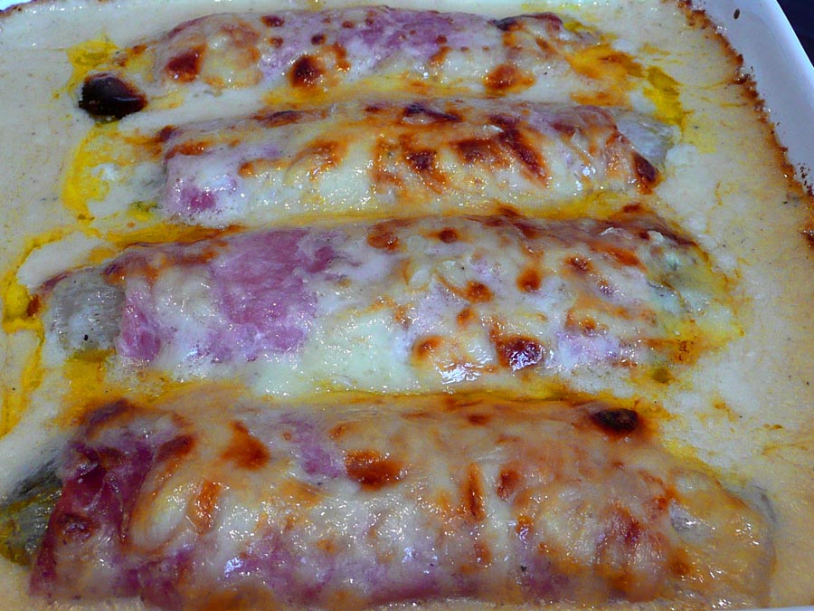 Living the life in SaintAignan Braised endives au gratin