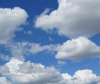 on clouds women