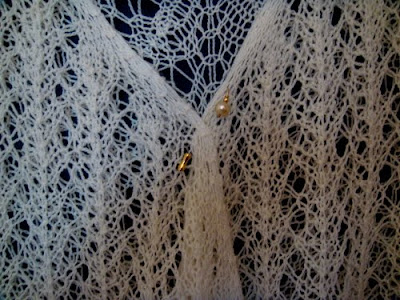 Wedding Bells Shawl Knitting Pattern by CarolineCreation on Etsy