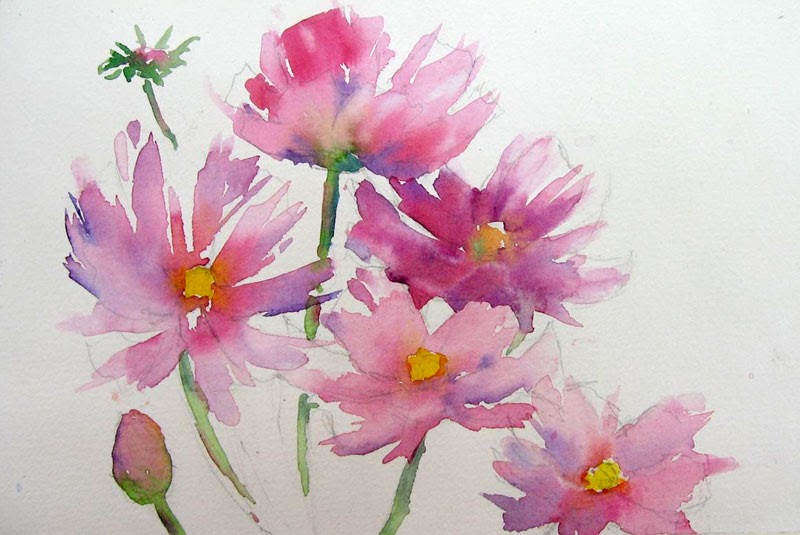 Sharon Lynn Williams' Art Blog: Another New Step by Step Watercolour Demo