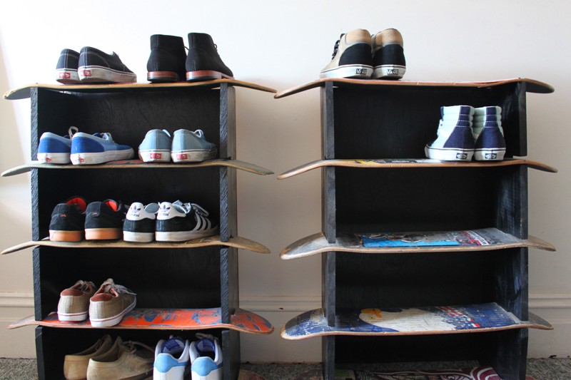 Customised Skateboard Shelves