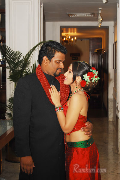 Nehara Peiris Sri Lankan Hot And Sexy Actress And Teledramas Muthukirilli Wedding Photos