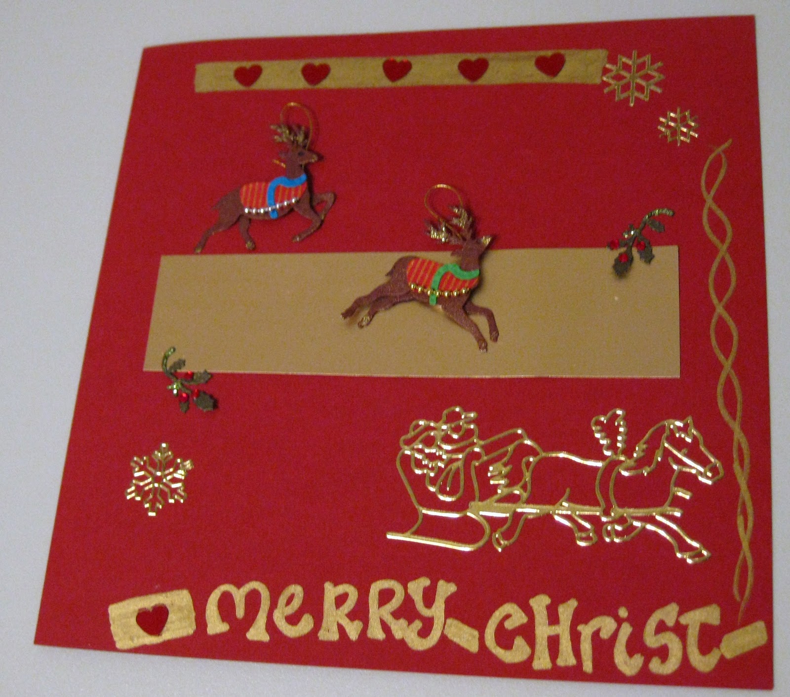 Pris Adventures: Home-made Christmas cards