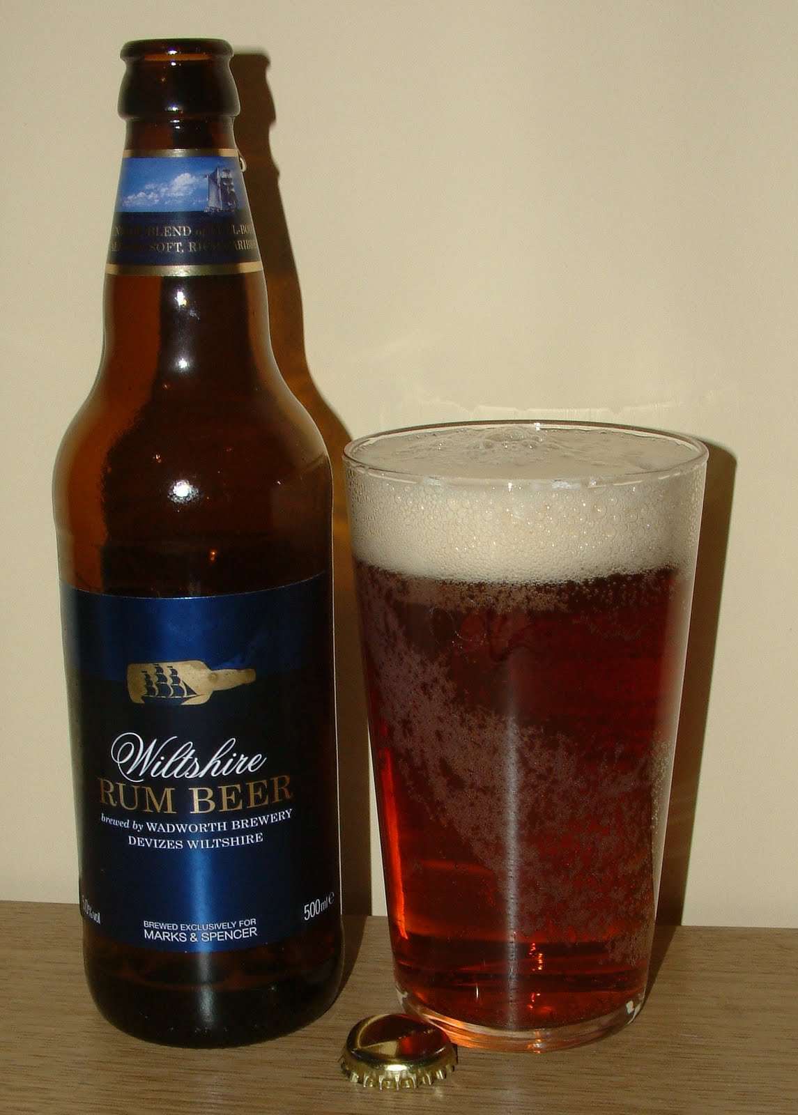 Marks Spencer Wiltshire Rum Beer Is A Dark Shade Of Amber Pouring Fizzily With Just A Subtle Aroma I Was Relieved Not To Have My Senses Aulted By Marks Spencer Wiltshire Rum Beer Is A Dark Shade Of Amber Pouring Fizzily With Just A Subtle Aroma I Was Relieved Not To Have My Senses Aulted By