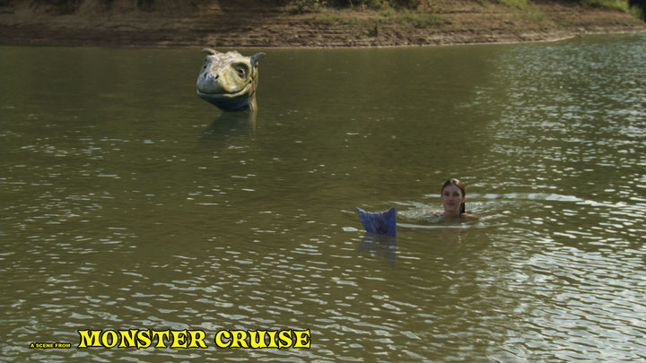 cruise ship monster movie