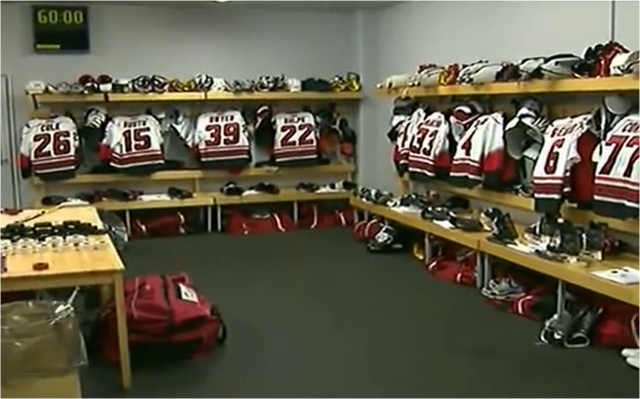 Russian Locker The Hurricane Siren: Surviving Russia and Praying to the Hockey Gods
