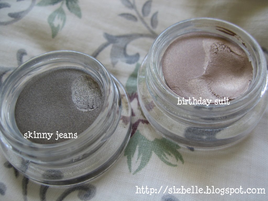 siz world of makeup! Swatches My Benefit Creaseless Cream Eyeshadow