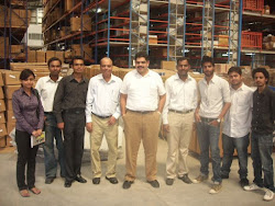 Industrial visit to cold chain warehouse of MJ Logistics at Palwal with ILAM MBA Logistics students