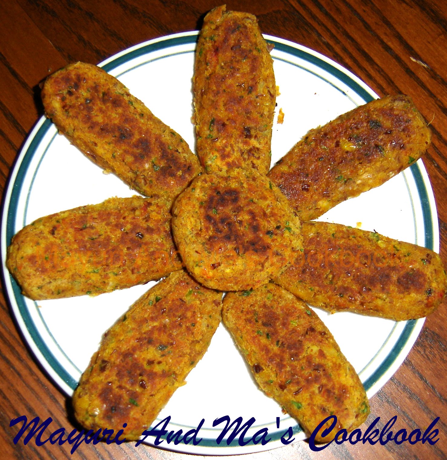 Mayuri And Ma's Cookbook Rajma Tikki / Red Kidney Beans Cutlet