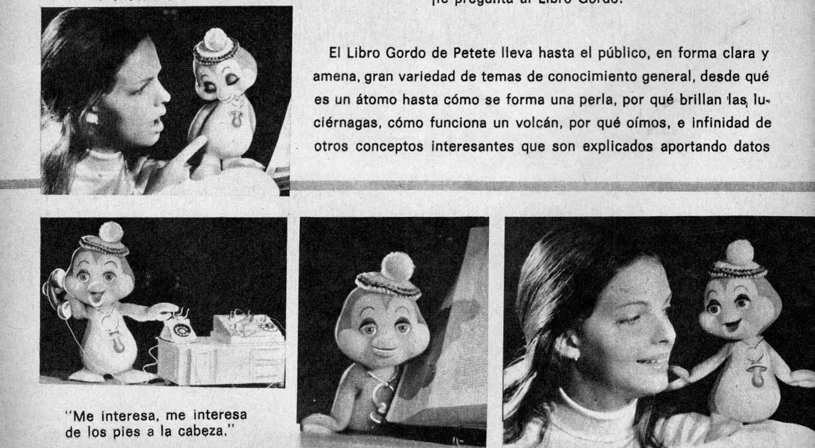 Curiosidades de 'El libro gordo de Petete', mítico programa de los 70