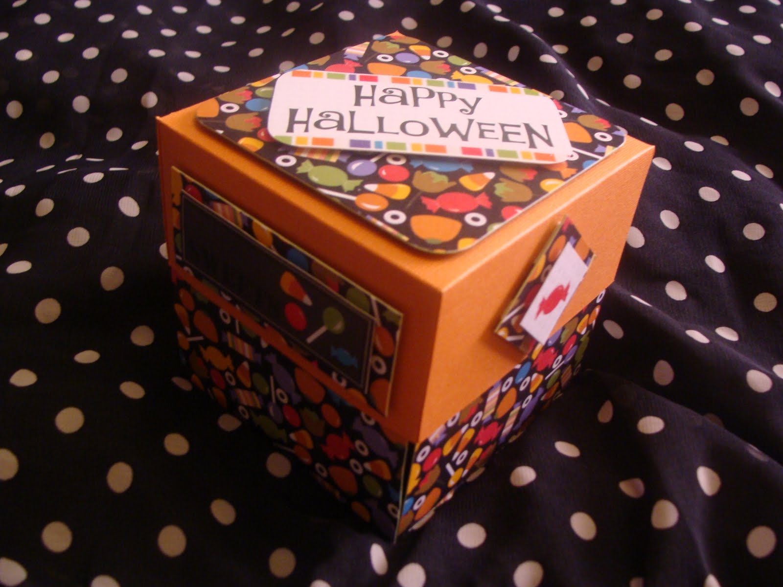 Simply Sweet by Sharon Halloween Explosion Box