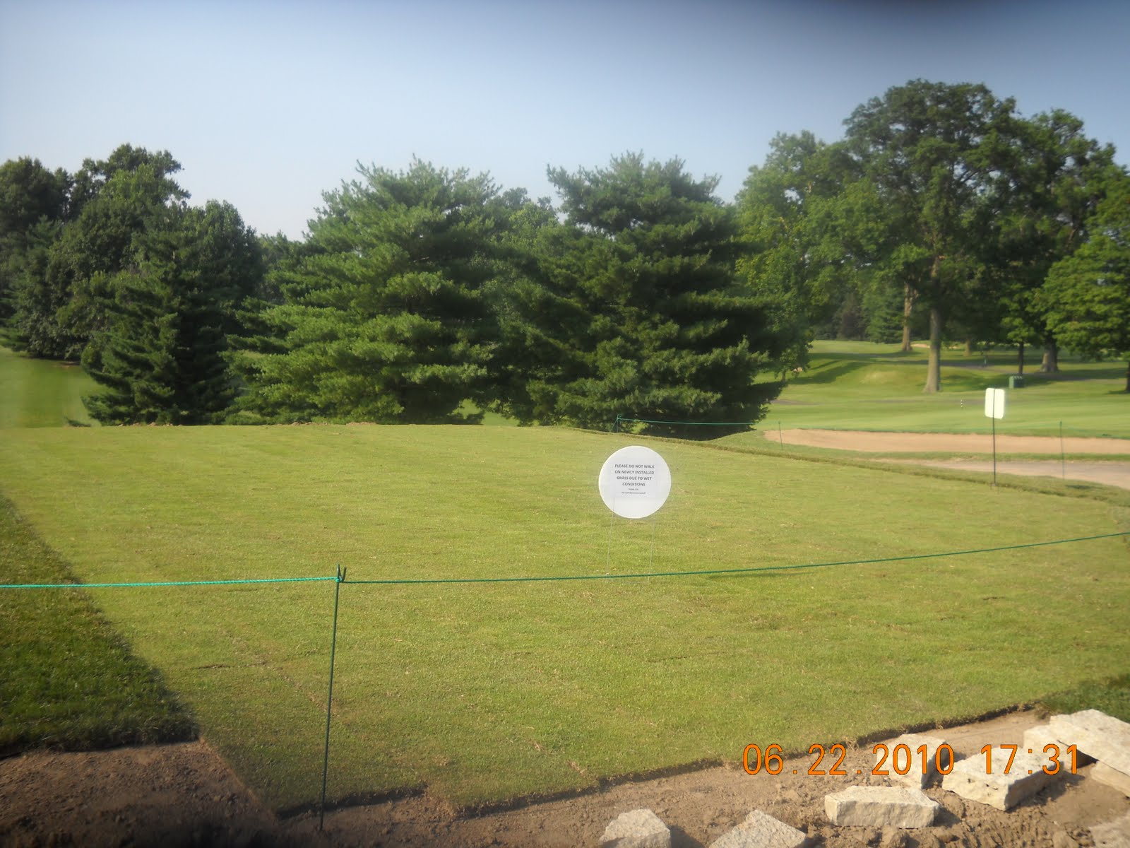 Glen Echo Country Club Golf Course Management 8 tee renovation update