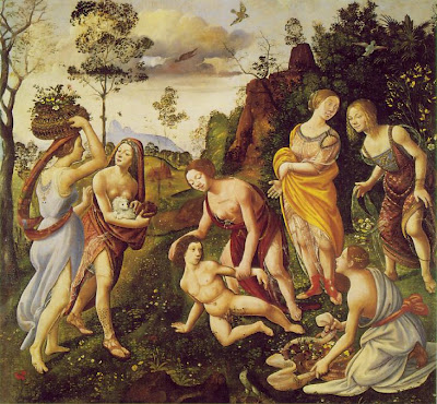 Piero di Cosimo,O achamento de Vulcano em Lemnos, c. 1495-1505