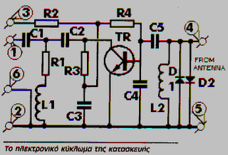 Electronic Circuits Diagram: TV Signal Amplifier circuit diagram