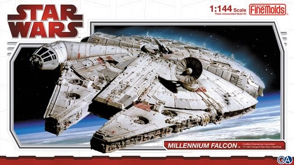 millennium falcon plastic toy