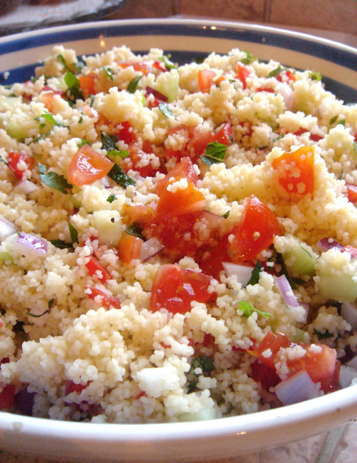East meets West Taboulé (Couscous Salad)