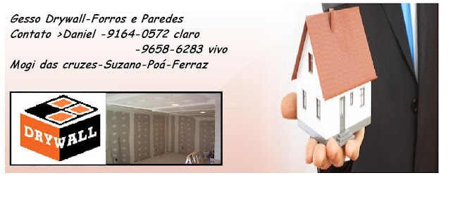 drywall,mogi drywall, suzano,gesso acartonado