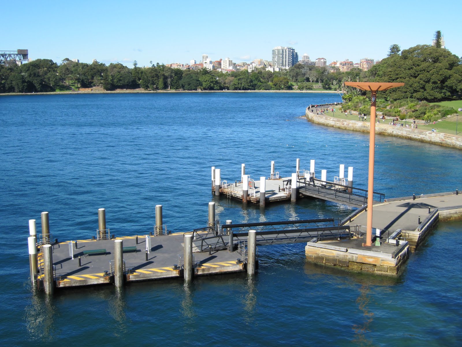 Sydney - City and Suburbs: Farm Cove, Man O'War Steps