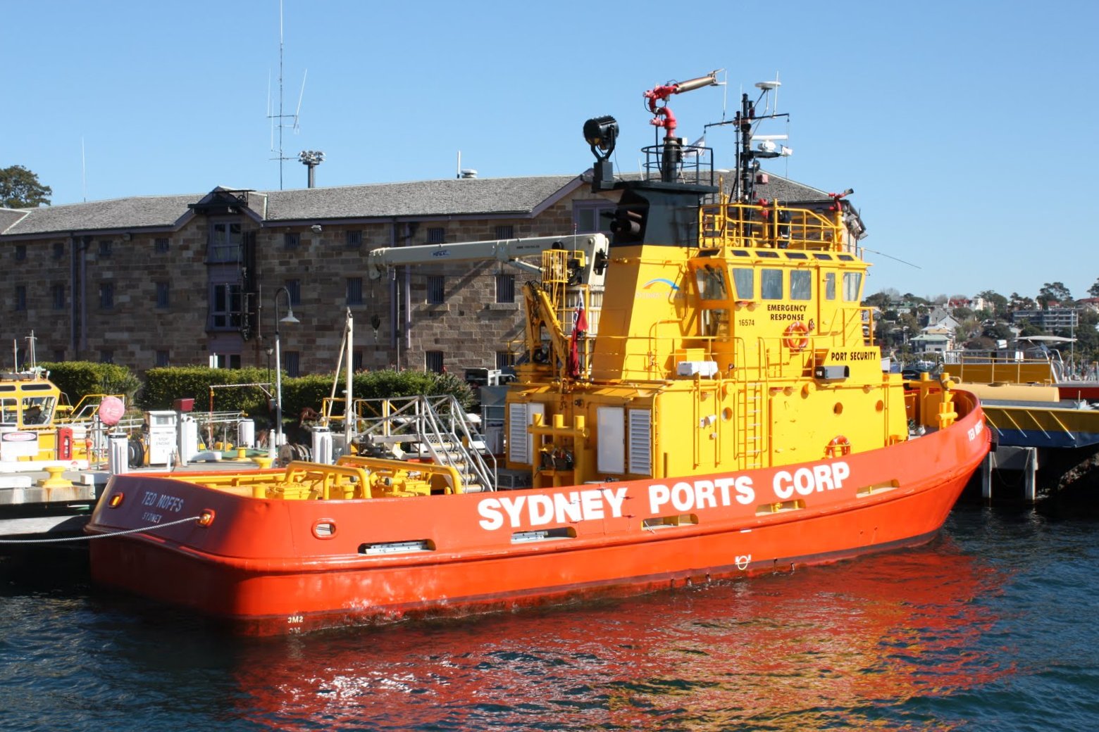 Sydney - City and Suburbs: Millers Point, emergency response tug