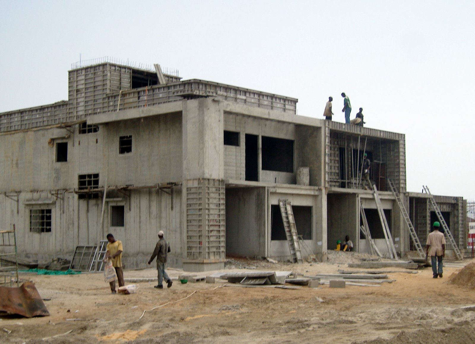 Concrete Forms: Nigeria Housing Construction
