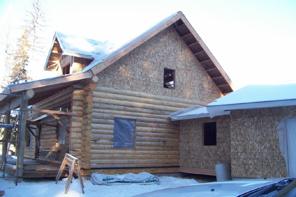 Buck Creek Cabin Dormers and windows and a porch, oh my!