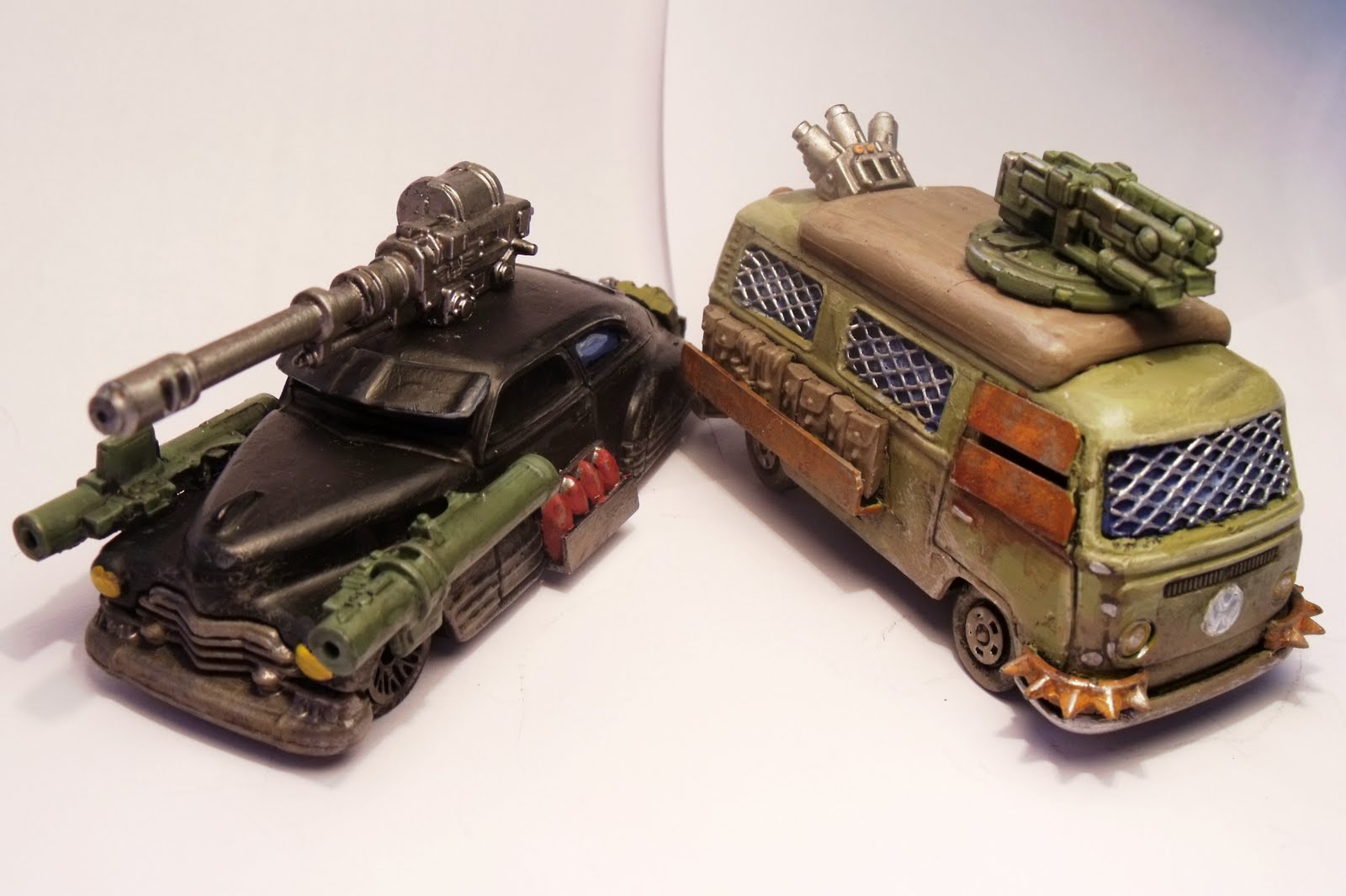 Four Colour Super Minis Battle Cars Reinforced!