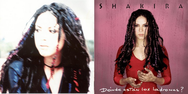 Encarte Shakira Donde Estan Los Ladrones