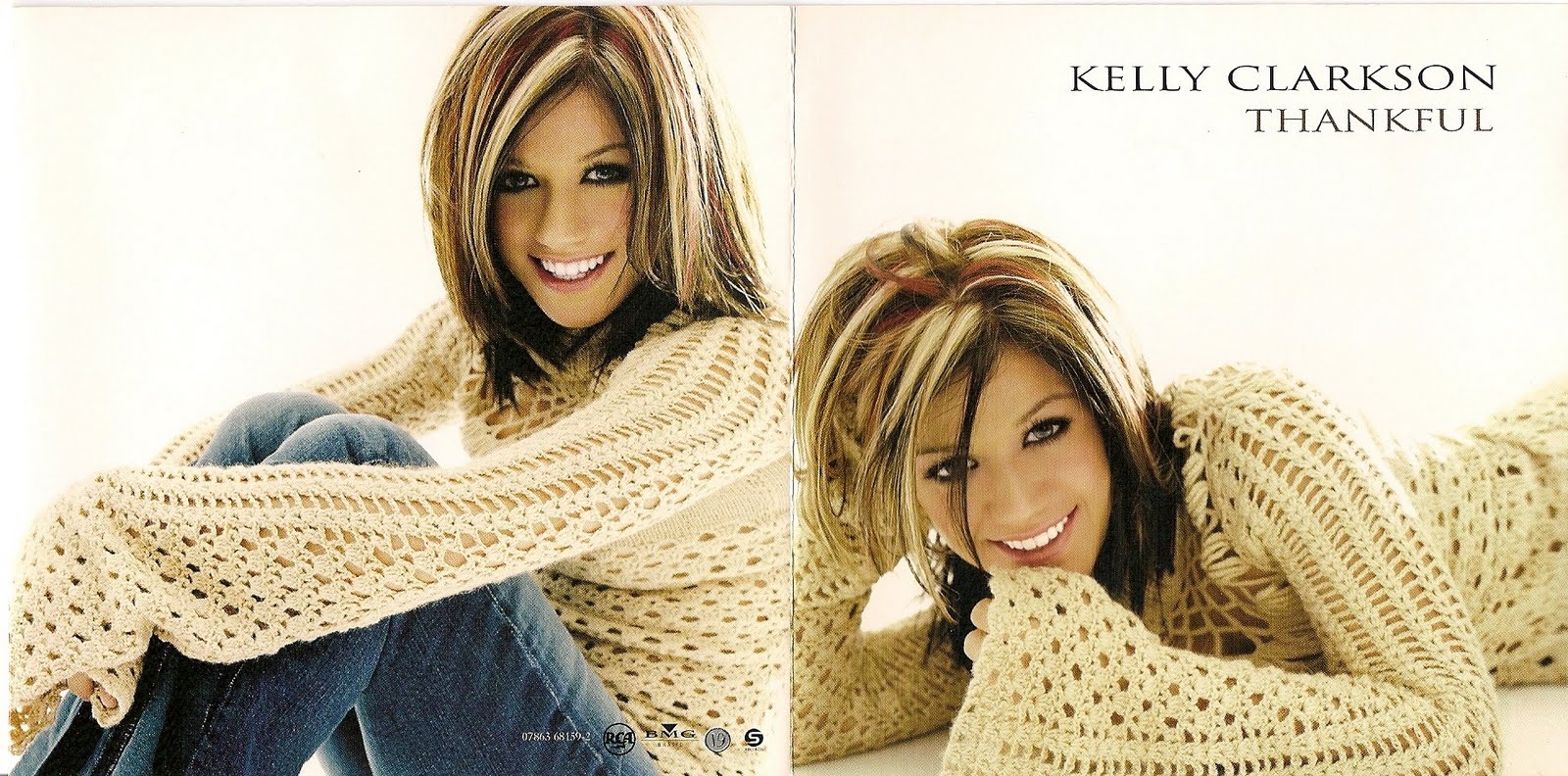 Encarte Kelly Clarkson Thankful Encartes Pop